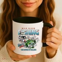 Wild River Fishing Bass Coffee Mug thumb 3