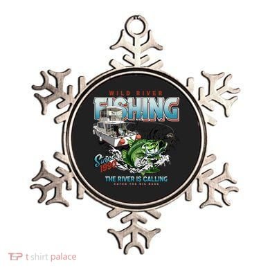 Wild River Fishing Bass Ornament