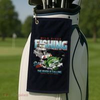 Wild River Fishing Bass Golf Towel thumb 2