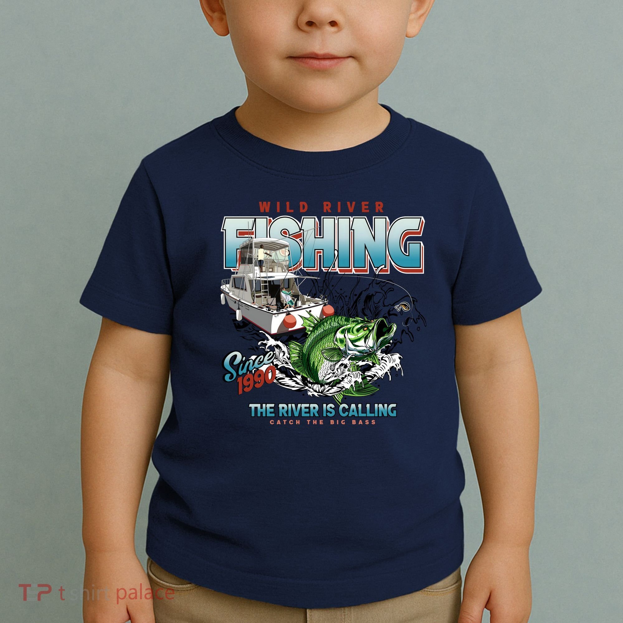 Wild River Fishing Bass Toddler T-Shirt