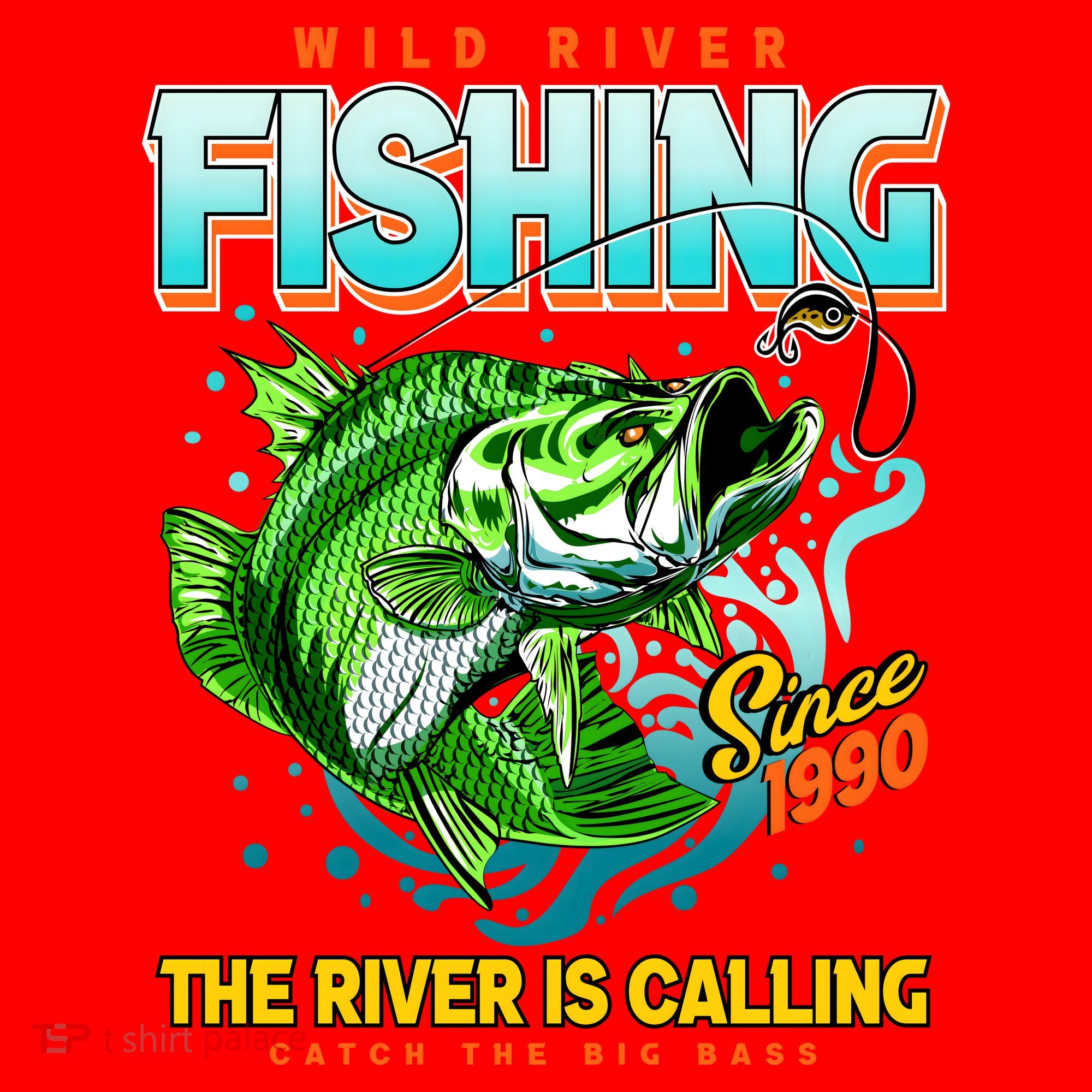 Wild River Fishing The River Is Calling Catch The Big Bass Since 1990 Santa Hat
