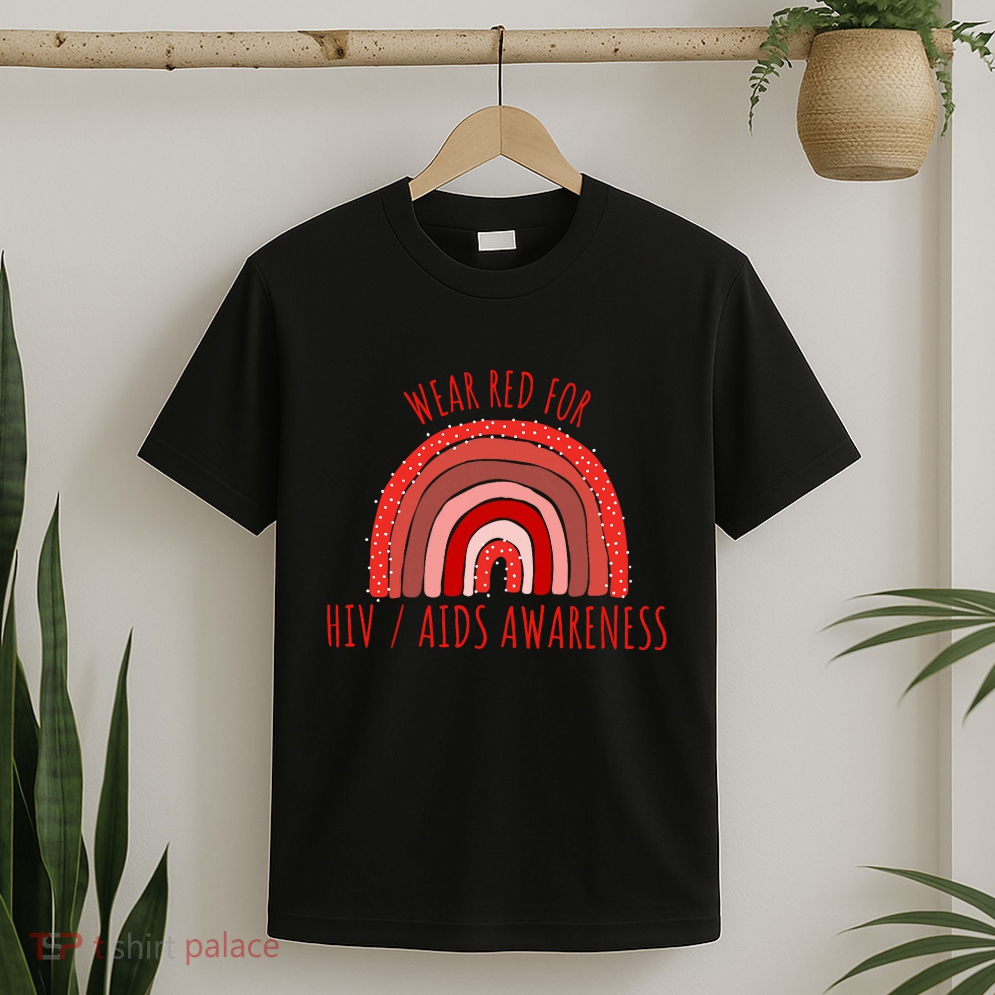 Wear Red For Hiv Aids Awareness Hiv Aids T-Shirt