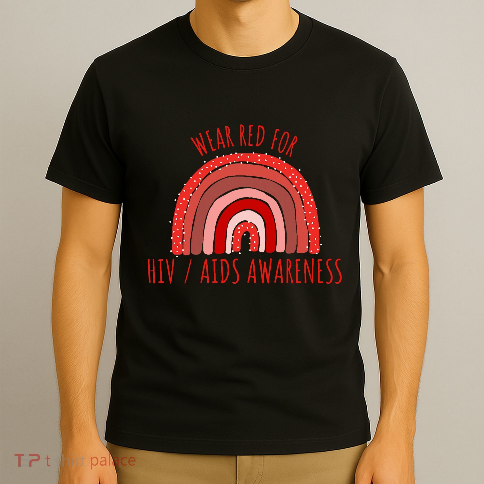 Wear Red For Hiv Aids Awareness Hiv Aids T-Shirt