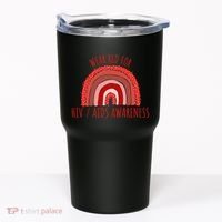 Wear Red For Hiv Aids Awareness Hiv Aids Tumbler thumb 0