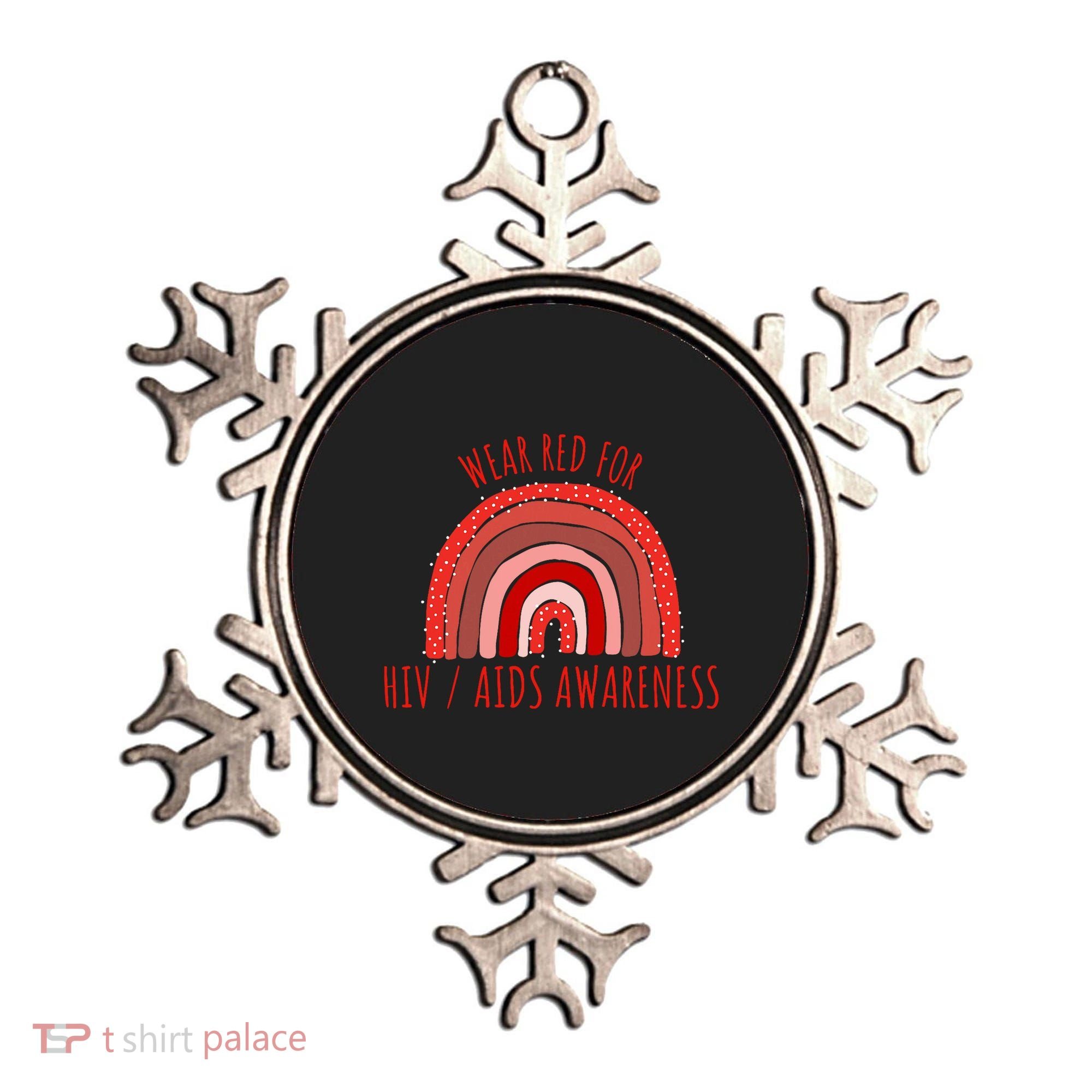 Wear Red For Hiv Aids Awareness Hiv Aids Ornament