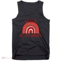 Wear Red For Hiv Aids Awareness Hiv Aids Tank Top thumb 0