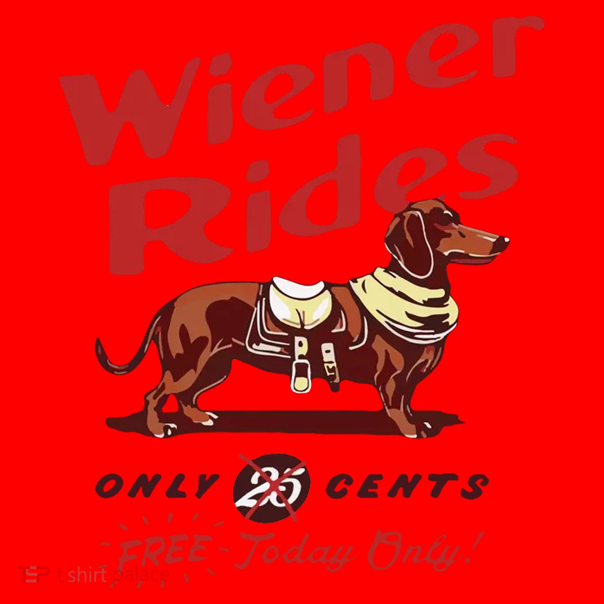 Wiener Rides Free Today Only Funny Wiener Dog Santa Hat