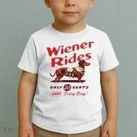 Wiener Rides Free Today Only Funny Wiener Dog Toddler T-Shirt thumb 2