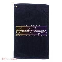 Retro Grand Canyon National Park Golf Towel thumb 0