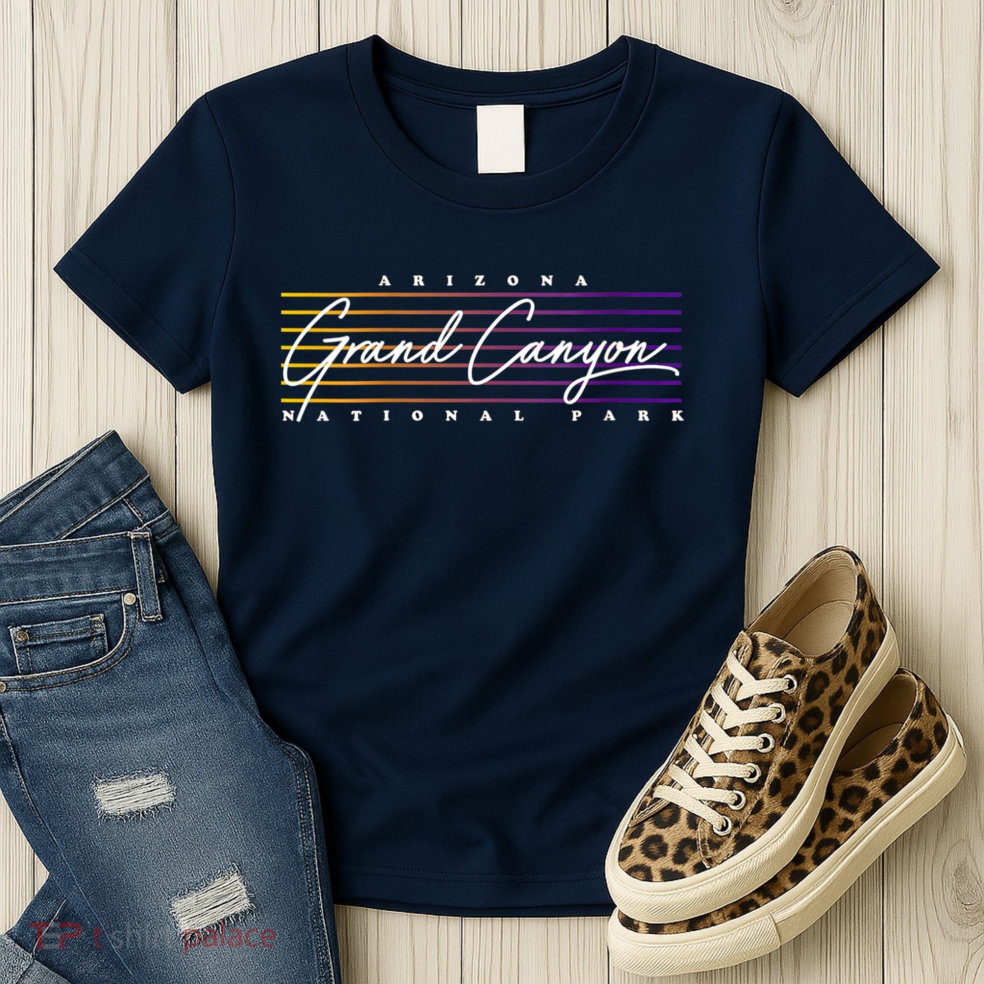 Retro Grand Canyon National Park Women's T-Shirt