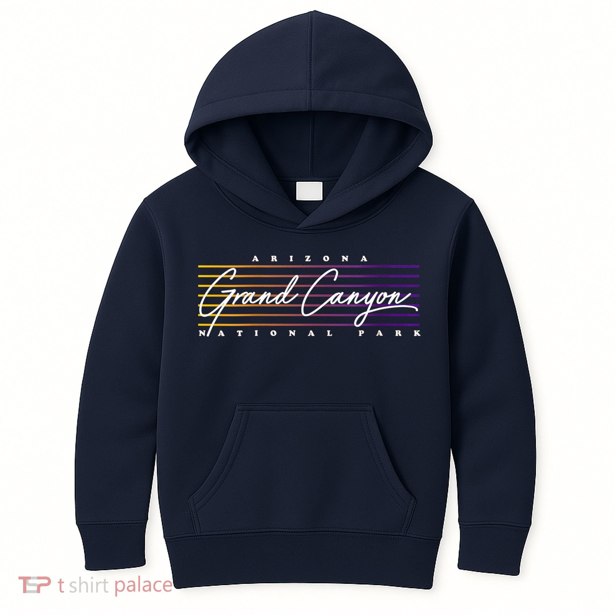Retro Grand Canyon National Park Kids Hoodie