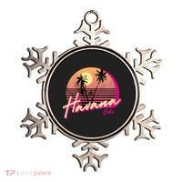 Womens Retro Havana Cuba California Beach Sunset Ornament thumb 0