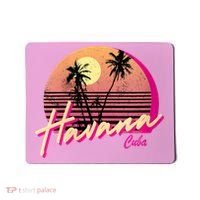 Womens Retro Havana Cuba California Beach Sunset Mousepad thumb 0
