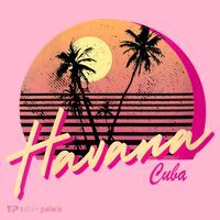 Womens Retro Havana Cuba California Beach Sunset Baby Bodysuit thumb 2