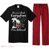 Womens Retirement It's 5 O'Clock Everywhere I'm Retired Summer Pajama Set thumb 0