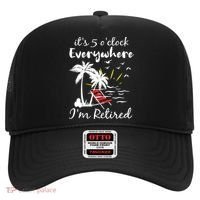 Womens Retirement It's 5 O'Clock Everywhere I'm Retired Summer Hat thumb 0