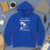 Womens Retirement It's 5 O'Clock Everywhere I'm Retired Summer Hoodie thumb 3