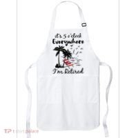 Womens Retirement It's 5 O'Clock Everywhere I'm Retired Summer Apron thumb 0