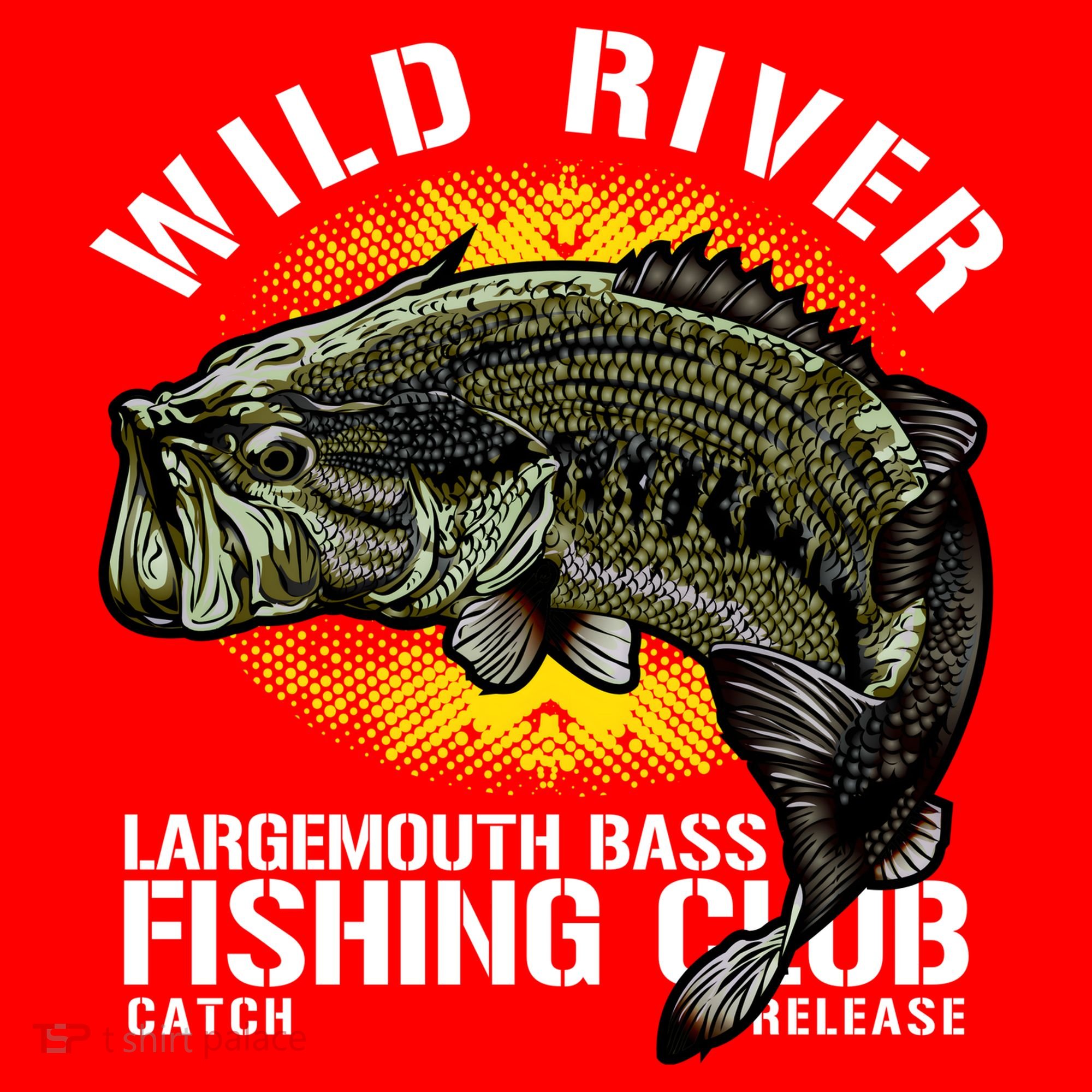 Wild River Largemouth Bass Fishing Club Visor