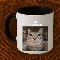 W Rizzler Meme Cat Meme Internet Memes Funny Meme Rizz Genz Coffee Mug thumb 2