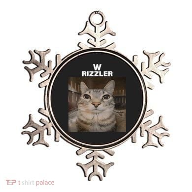 W Rizzler Meme Cat Meme Internet Memes Funny Meme Rizz Genz Ornament