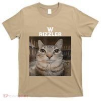 W Rizzler Meme Cat Meme Internet Memes Funny Meme Rizz Genz T-Shirt thumb 0