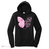 Womens Religious Mom Women Christian Bible Verse Butterfly Women's Hoodie thumb 0