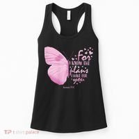 Womens Religious Mom Women Christian Bible Verse Butterfly Women's Tank Top thumb 0