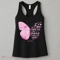 Womens Religious Mom Women Christian Bible Verse Butterfly Women's Tank Top thumb 3
