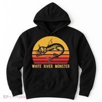 White River Monster Arkansas Cryptid Horned Fish Hoodie thumb 0
