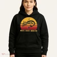 White River Monster Arkansas Cryptid Horned Fish Hoodie thumb 5