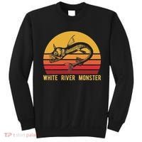 White River Monster Arkansas Cryptid Horned Fish Sweatshirt thumb 0