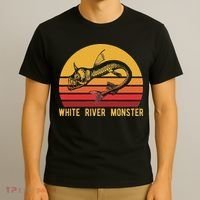 White River Monster Arkansas Cryptid Horned Fish T-Shirt thumb 3