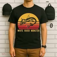 White River Monster Arkansas Cryptid Horned Fish T-Shirt thumb 6