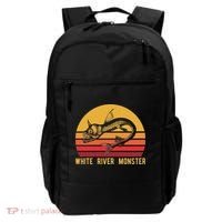 White River Monster Arkansas Cryptid Horned Fish Backpack thumb 0