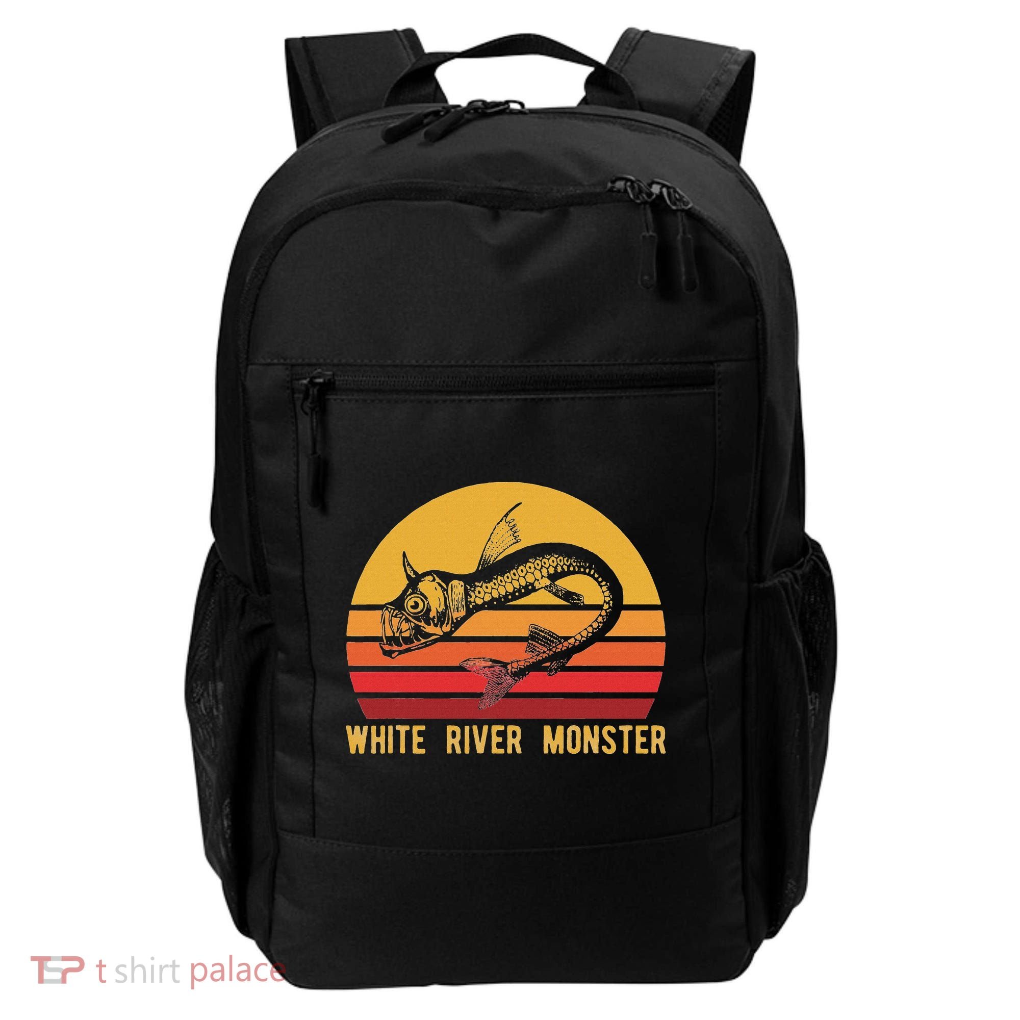 White River Monster Arkansas Cryptid Horned Fish Backpack