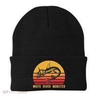 White River Monster Arkansas Cryptid Horned Fish Beanie thumb 0