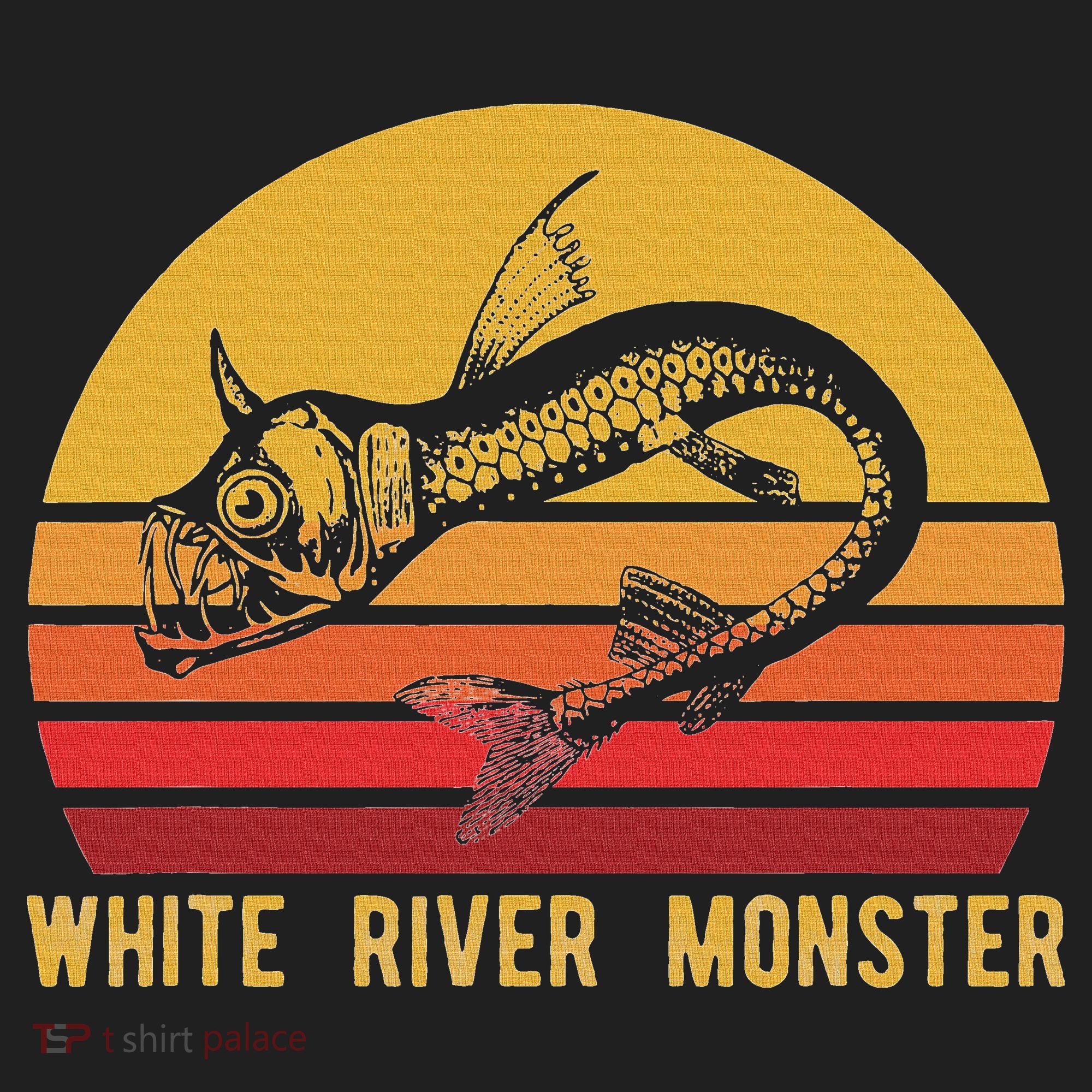 White River Monster Arkansas Cryptid Horned Fish Beanie