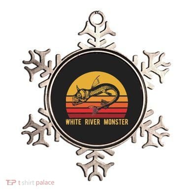 White River Monster Arkansas Cryptid Horned Fish Ornament