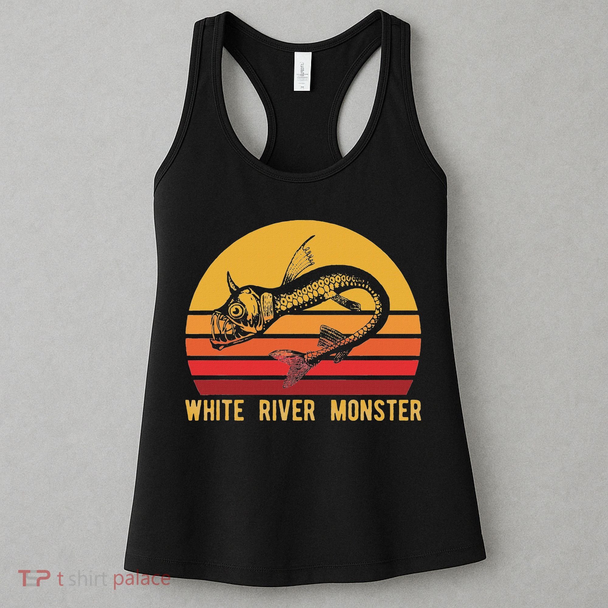 White River Monster Arkansas Cryptid Horned Fish Women's Tank Top