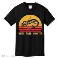 White River Monster Arkansas Cryptid Horned Fish Kids T-Shirt thumb 0