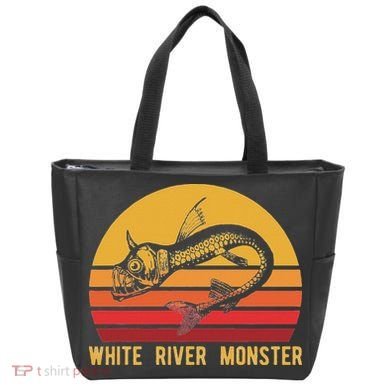 White River Monster Arkansas Cryptid Horned Fish Tote Bag