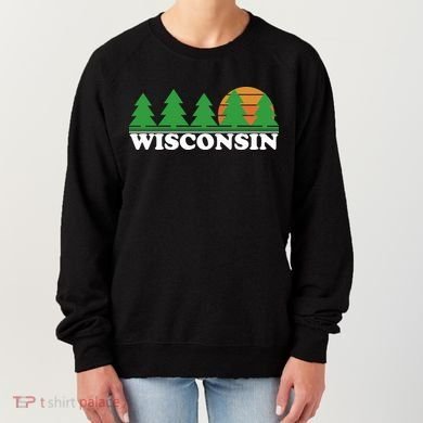 Wisconsin Retro Nature Women's Sweatshirt
