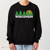 Wisconsin Retro Nature Women's Sweatshirt thumb 0