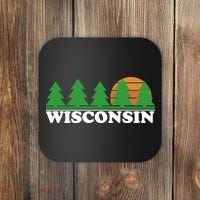 Wisconsin Retro Nature Coaster thumb 0