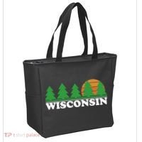 Wisconsin Retro Nature Tote Bag thumb 2