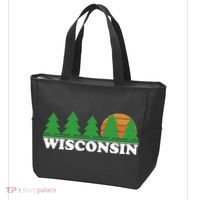 Wisconsin Retro Nature Tote Bag thumb 3