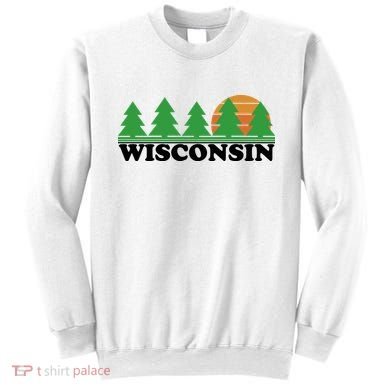 Wisconsin Retro Nature Sweatshirt