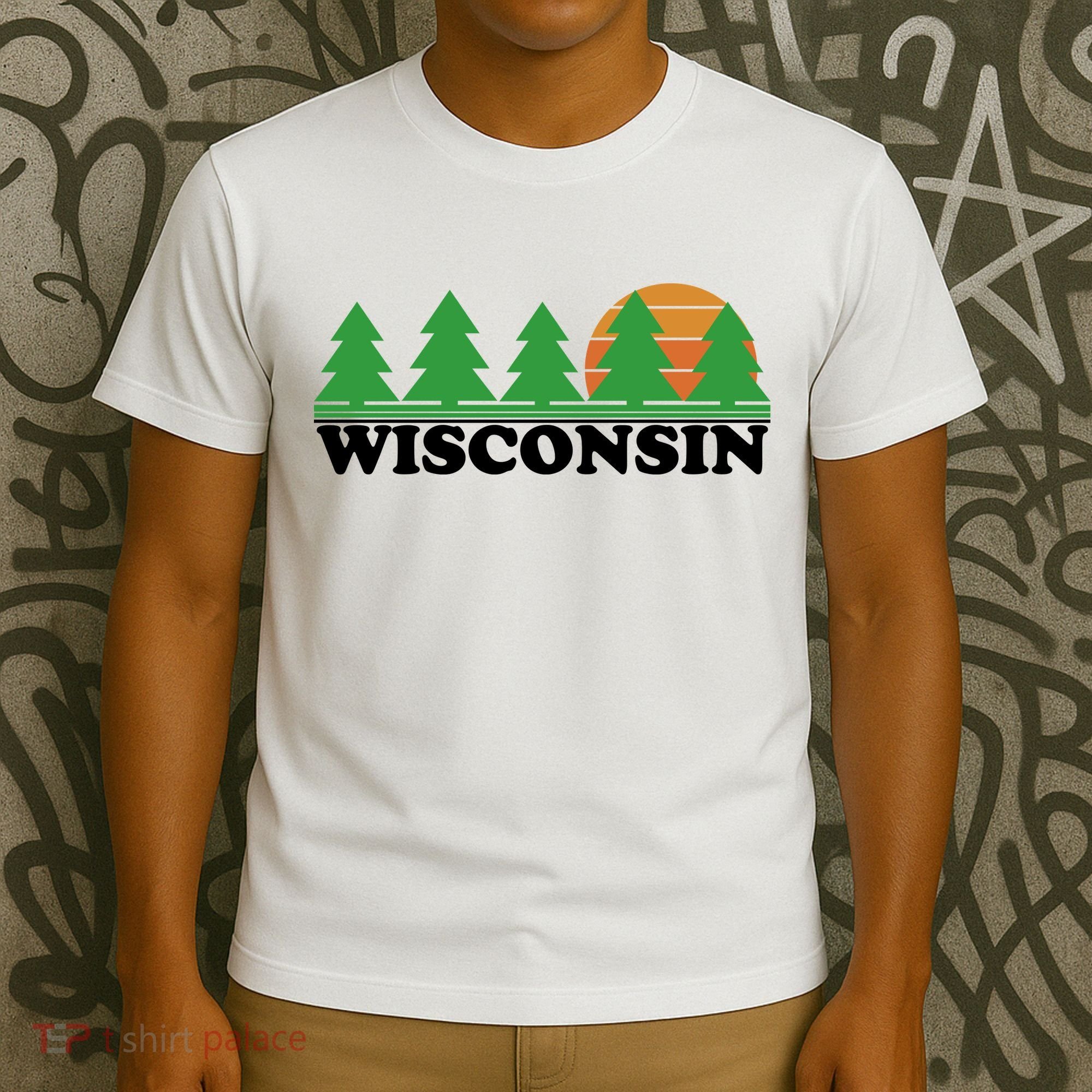 Wisconsin Retro Nature T-Shirt
