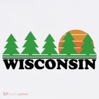 Wisconsin Retro Nature T-Shirt thumb 7